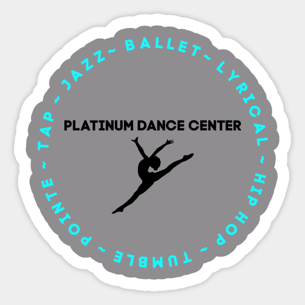 Platinum Dance Center Sticker by platinumdancecenter